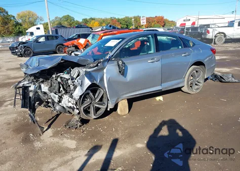 2018 Honda Accord Sport из США, поврежденный, VIN 1HGCV1F31JA245019